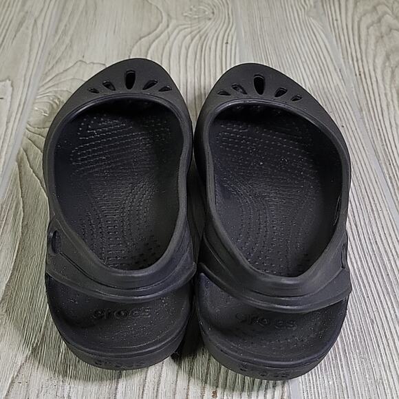 Crocs Kadee Black Slingback Flats Womens Size 6 - Picture 5 of 11